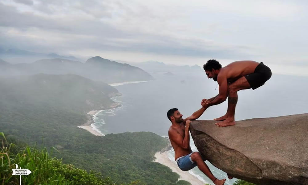 Pedra do Telégrafo & Abricó Beach: Adventure and Freedom in One Day