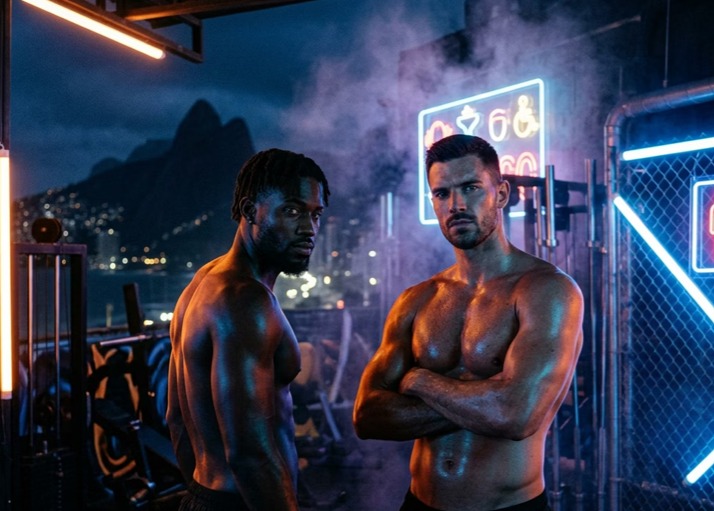 Promotional artwork published by Dedalos Rio for its opening